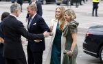 Amsterdam 18 april 2024
Contraprestatie
Koning Felipe en Koningin Letizia bieden het Koninklijk Paar een receptie aan in Museum STRAAT in Amsterdam. Hierbij is ook de Prinses van Oranje aanwezig. Tijdens de receptie openen de Koninklijke Paren een expositie van tien Spaanse en Nederlandse muurschilders. De tentoonstelling is tot en met 2 juni te bezoeken. Na de receptie neemt het Koninklijk Paar afscheid van de Spaanse Koning en Koningin. Aanwezig Koning Felipe Koningin Letizia Koning Willem Alexnader Koningin Maxima Prinses Amalia Prinses Margriet en Mr Pieter v Vollenhoven.