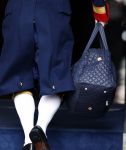 Amsterdam 17 april 2024
Staatsbezoek Nederland - Spanje met Koning Willem Alexander Koningin Maxima Koning Filipe en Koningin Letizia van Spanje aan Nederland . Prinses Amalia arriveert met haar auto bij het paleis . Ze heeft een tas bij met een slotje erop.