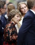 Amsterdam 18 april 2024
Contraprestatie
Koning Felipe en Koningin Letizia bieden het Koninklijk Paar een receptie aan in Museum STRAAT in Amsterdam. Hierbij is ook de Prinses van Oranje aanwezig. Tijdens de receptie openen de Koninklijke Paren een expositie van tien Spaanse en Nederlandse muurschilders. De tentoonstelling is tot en met 2 juni te bezoeken. Na de receptie neemt het Koninklijk Paar afscheid van de Spaanse Koning en Koningin. Aanwezig Koning Felipe Koningin Letizia Koning Willem Alexnader Koningin Maxima Prinses Amalia Prinses Margriet en Mr Pieter v Vollenhoven.