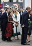 Amsterdam 18 april 2024
Contraprestatie
Koning Felipe en Koningin Letizia bieden het Koninklijk Paar een receptie aan in Museum STRAAT in Amsterdam. Hierbij is ook de Prinses van Oranje aanwezig. Tijdens de receptie openen de Koninklijke Paren een expositie van tien Spaanse en Nederlandse muurschilders. De tentoonstelling is tot en met 2 juni te bezoeken. Na de receptie neemt het Koninklijk Paar afscheid van de Spaanse Koning en Koningin. Aanwezig Koning Felipe Koningin Letizia Koning Willem Alexnader Koningin Maxima Prinses Amalia Prinses Margriet en Mr Pieter v Vollenhoven.
