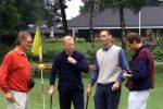 3 September 2001 Roosendaelse golfclub
Wedstrijd tussen Marco v Basten en Ronald Koeman tegen Gerard Louter en Jan Heemskerk.
De beide journalisten werden ingemaakt

PETER SMULDERS BV