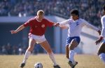 Tokio, 9 t/m 12 December 1988 PSV-Nacional Montevideo (Uruguay)
Met eindstand 1-1 na verlenging 2-2 en via een 6-7 verlies in penaltys.
PSV had 4 x de kans om winnaar te zien en uiteindelijk is het niet gelukt.
0-1 Ostolaza, 1-1 Romario , in de 110e minuut Ronald Koeman 2-1 en in de 119e min wederom Ostolaza 2-2
Wedstrijd werd gespeeld in tokio voor 62000 toeschouwers

Foto Peter Smulders BV