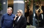 Amsterdam 7 oktober 2021
Ronald Koeman en zijn vrouw Bartina Koeman op de cornelis schuytstraat .
