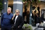 Amsterdam 7 oktober 2021
Ronald Koeman en zijn vrouw Bartina Koeman op de cornelis schuytstraat .