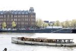 Amsterdam 21 april 2024
Jordy Huisman van Kris Kross Amsterdam viert zijn 40e verjaardag met een boottocht door de grachten van Amsterdam. Salonboot the titanic