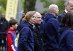 Amsterdam 17 april 2024
Staatsbezoek Nederland - Spanje met Koning Willem Alexander Koningin Maxima Koning Filipe en Koningin Letizia van Spanje aan Nederland . Koning Willem Alexander en Koning Felipe bezoeken Cruyff court in betondorp . oa aanwezig Jordy Cruijff Susila Cruijff Frank Rijkaard en Guus Hiddink.
