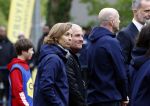 Amsterdam 17 april 2024
Staatsbezoek Nederland - Spanje met Koning Willem Alexander Koningin Maxima Koning Filipe en Koningin Letizia van Spanje aan Nederland . Koning Willem Alexander en Koning Felipe bezoeken Cruyff court in betondorp . oa aanwezig Jordy Cruijff Susila Cruijff Frank Rijkaard en Guus Hiddink.