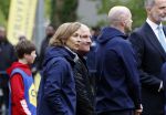 Amsterdam 17 april 2024
Staatsbezoek Nederland - Spanje met Koning Willem Alexander Koningin Maxima Koning Filipe en Koningin Letizia van Spanje aan Nederland . Koning Willem Alexander en Koning Felipe bezoeken Cruyff court in betondorp . oa aanwezig Jordy Cruijff Susila Cruijff Frank Rijkaard en Guus Hiddink.