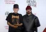 Amsterdam 28 april 2026
Premiere The Devil wears Prada 2 in Tuschinski . Bastiaan v Schaik met partner