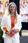 Zeewolde 17 april 2026
Koning Willem Alexander bezoekt de koningsspelen in Zeewolde . Britt Dekker presenteert het .