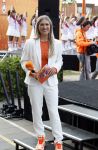 Zeewolde 17 april 2026
Koning Willem Alexander bezoekt de koningsspelen in Zeewolde . Britt Dekker presenteert het .