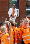Zeewolde 17 april 2026
Koning Willem Alexander bezoekt de koningsspelen in Zeewolde . Britt Dekker presenteert het .
