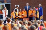 Zeewolde 17 april 2026
Koning Willem Alexander bezoekt de koningsspelen in Zeewolde . Britt Dekker presenteert het .