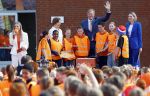 Zeewolde 17 april 2026
Koning Willem Alexander bezoekt de koningsspelen in Zeewolde . Britt Dekker presenteert het .