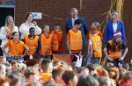 Zeewolde 17 april 2026
Koning Willem Alexander bezoekt de koningsspelen in Zeewolde . Britt Dekker presenteert het .