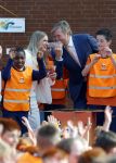 Zeewolde 17 april 2026
Koning Willem Alexander bezoekt de koningsspelen in Zeewolde . Britt Dekker presenteert het .