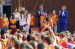 Zeewolde 17 april 2026
Koning Willem Alexander bezoekt de koningsspelen in Zeewolde . Britt Dekker presenteert het .