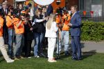 Zeewolde 17 april 2026
Koning Willem Alexander bezoekt de koningsspelen in Zeewolde . Britt Dekker presenteert het .