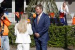 Zeewolde 17 april 2026
Koning Willem Alexander bezoekt de koningsspelen in Zeewolde . Britt Dekker presenteert het .