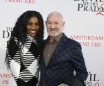 Amsterdam 28 april 2026
Premiere The Devil wears Prada 2 in Tuschinski . Cherry Ann Person kwam met partner Roland Kahn