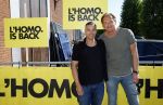 Amsterdam 22 april 2026
Presentatie nieuwe L Homo . Nicolas Keenan staat op de cover . Christiaan Looman en Jeffrey Wammes