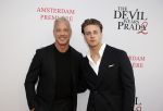 Amsterdam 28 april 2026
Premiere The Devil wears Prada 2 in Tuschinski . Claes Iversen en ...