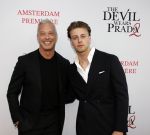 Amsterdam 28 april 2026
Premiere The Devil wears Prada 2 in Tuschinski . Claes Iversen en ...
