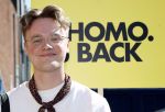 Amsterdam 22 april 2026
Presentatie nieuwe L Homo . Nicolas Keenan staat op de cover . Duncan Tromp