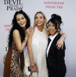 Amsterdam 28 april 2026
Premiere The Devil wears Prada 2 in Tuschinski . Elvira Penthesilea Renee Vervoorn en Kimmylien Nguyen