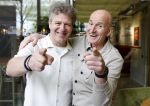 Amsterdam 20 april 2026
Bekendmaking genomineerden Musicalawards tijdens lunch bij de postcodeloterij . Erik van Trommel en Gert-Jan van den Ende