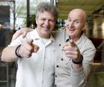 Amsterdam 20 april 2026
Bekendmaking genomineerden Musicalawards tijdens lunch bij de postcodeloterij . Erik van Trommel en Gert-Jan van den Ende