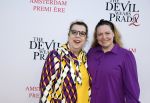 Amsterdam 28 april 2026
Premiere The Devil wears Prada 2 in Tuschinski . Francis v Broekhuizen kwam met haar partner