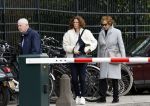 Amsterdam 18 april 2026
Crematie Sonja Barend op begraafplaats Zorgvlied . Frits Barend kwam met zijn vrouw en dochter Barbara Barend
