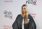 Amsterdam 28 april 2026
Premiere The Devil wears Prada 2 in Tuschinski . Gaby Blaaser kwam met haar nieuwe vriend