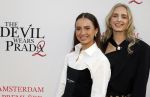 Amsterdam 28 april 2026
Premiere The Devil wears Prada 2 in Tuschinski . jada Borsato kwam m et goede vriendin Channah Jane
