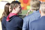 Zeewolde 17 april 2026
Koning Willem Alexander bezoekt de koningsspelen in Zeewolde . Britt Dekker presenteert het . Angel Daleman Joep Wennemars en Koning Willem Alexander
