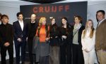 Amsterdam 21 maart 2026
Premiere docu over Johan Cruijff in de Johan Cruijff Arena . Jordi Cruijff Danny Cruijff en Danae Cruijff (vriendin Danae) en Susila Cruijff
