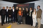 Amsterdam 21 maart 2026
Premiere docu over Johan Cruijff in de Johan Cruijff Arena .   Jordi Cruijff Danny Cruijff en Danae Cruijff (vriendin Danae) en Susila Cruijff