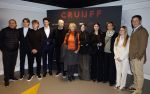 Amsterdam 21 maart 2026
Premiere docu over Johan Cruijff in de Johan Cruijff Arena .   Jordi Cruijff Danny Cruijff en Danae Cruijff (vriendin Danae) en Susila Cruijff