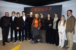 Amsterdam 21 maart 2026
Premiere docu over Johan Cruijff in de Johan Cruijff Arena .   Jordi Cruijff Danny Cruijff en Danae Cruijff (vriendin Danae) en Susila Cruijff
