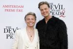 Amsterdam 28 april 2026
Premiere The Devil wears Prada 2 in Tuschinski . Joshua Luza kwam met zijn nieuwe vriend Jesper Moser