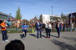 Zeewolde 17 april 2026
Koning Willem Alexander bezoekt de koningsspelen in Zeewolde . Britt Dekker presenteert het .