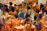 Zeewolde 17 april 2026
Koning Willem Alexander bezoekt de koningsspelen in Zeewolde . Britt Dekker presenteert het .