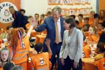 Zeewolde 17 april 2026
Koning Willem Alexander bezoekt de koningsspelen in Zeewolde . Britt Dekker presenteert het .