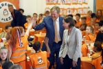 Zeewolde 17 april 2026
Koning Willem Alexander bezoekt de koningsspelen in Zeewolde . Britt Dekker presenteert het .