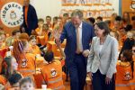 Zeewolde 17 april 2026
Koning Willem Alexander bezoekt de koningsspelen in Zeewolde . Britt Dekker presenteert het .