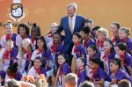 Zeewolde 17 april 2026
Koning Willem Alexander bezoekt de koningsspelen in Zeewolde . Britt Dekker presenteert het .