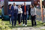 Zeewolde 17 april 2026
Koning Willem Alexander bezoekt de koningsspelen in Zeewolde . Britt Dekker presenteert het .