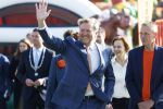 Zeewolde 17 april 2026
Koning Willem Alexander bezoekt de koningsspelen in Zeewolde . Britt Dekker presenteert het .