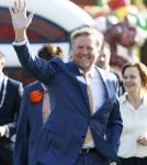 Zeewolde 17 april 2026
Koning Willem Alexander bezoekt de koningsspelen in Zeewolde . Britt Dekker presenteert het .